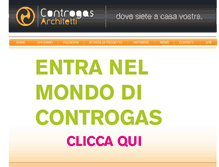 Tablet Screenshot of controgasarchitetti.com